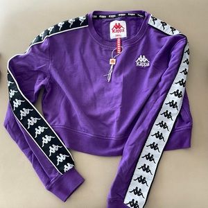Kappa cropped hoodie